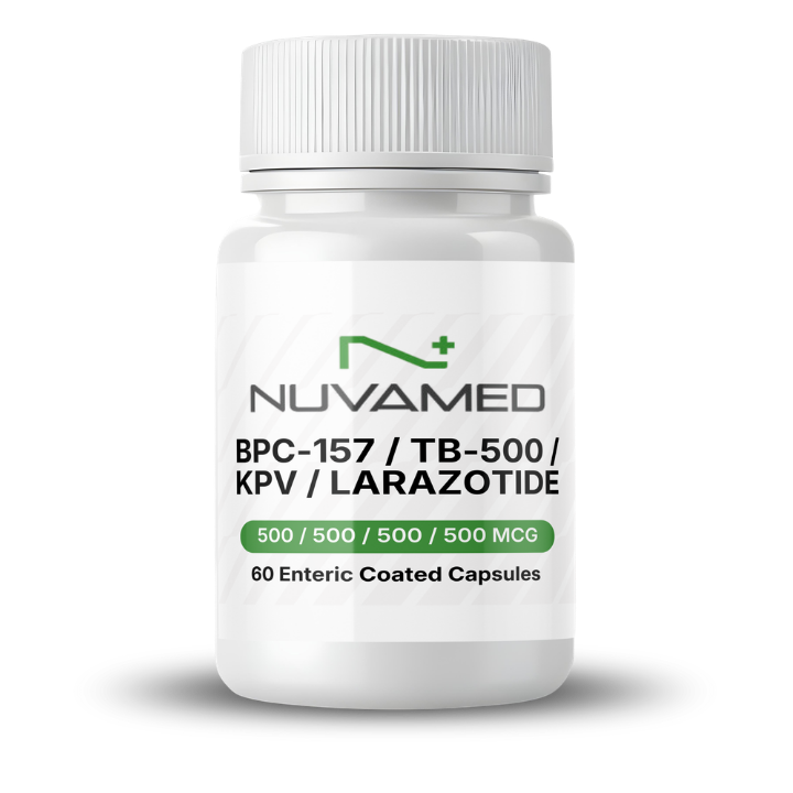 BPC-157 / TB-500 / KPV / Larazotide Capsules