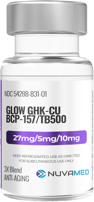 Glow GHK-CU (27mg) / BPC-157 (5mg) / TB500 (10mg)