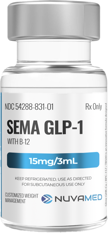 Sema GLP-1 (B-12) 15mg/3mL