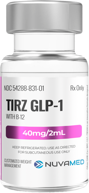Tirz GLP-1 (B-12) 40mg/2mL