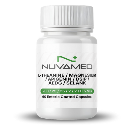 L-Theanine / Magnesium / Apigenin / DSIP / AEDG / Selank Capsules