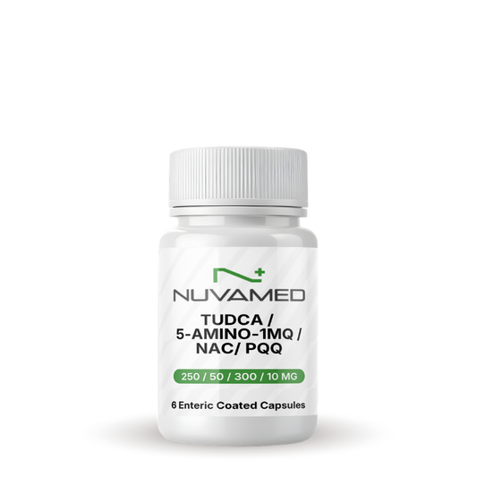 TUDCA / 5-Amino-1MQ / NAC / PQQ Capsules Sample